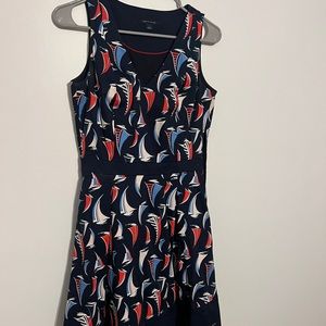 Tommy Hilfiger Navy Sailboat Dress Size 2